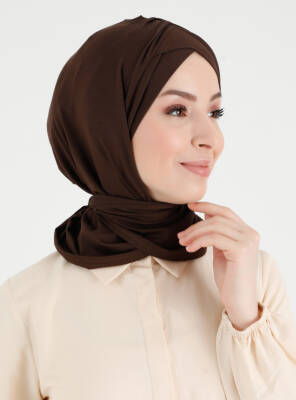 Pileli Isra Serisi Rahat Çapraz Türban - 